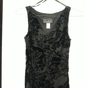 ALEX Black Evening Gown